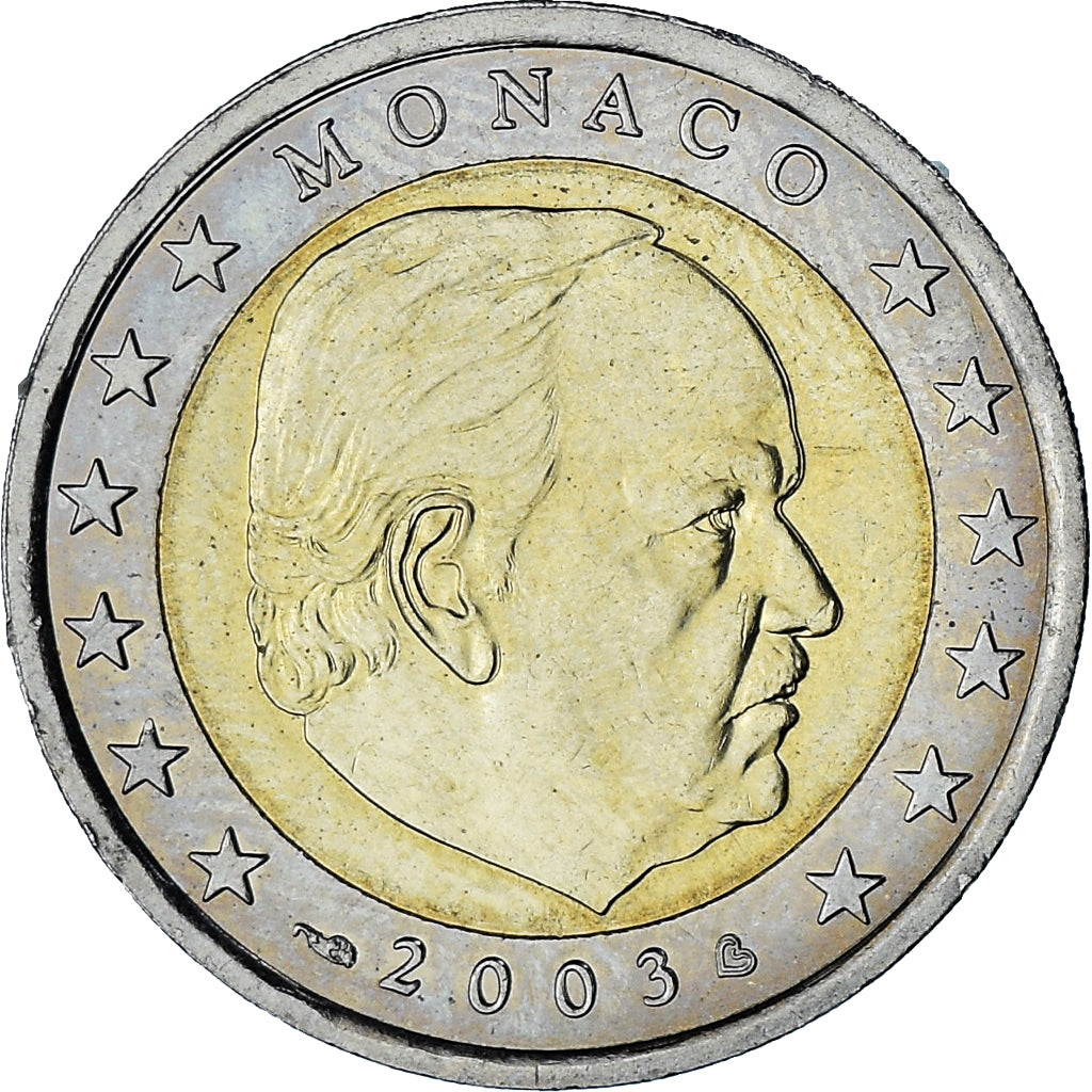 Monako,
Rainier III,
2 evra