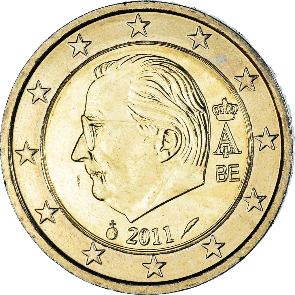 Belgija,
2 evra,
2011