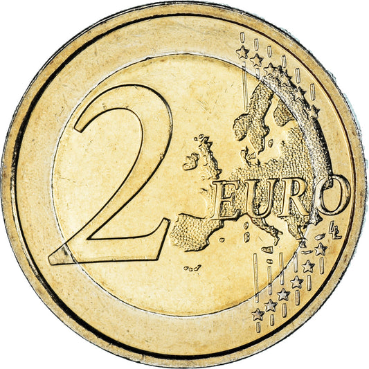 Belgija,
2 evra,
2011
