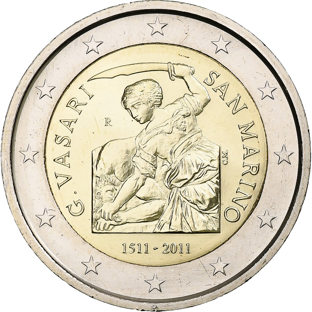 San Marino,
2 evra,
2011
