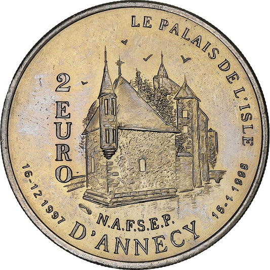 Francija,
2 evra,
Annecy - Claude Berthollet