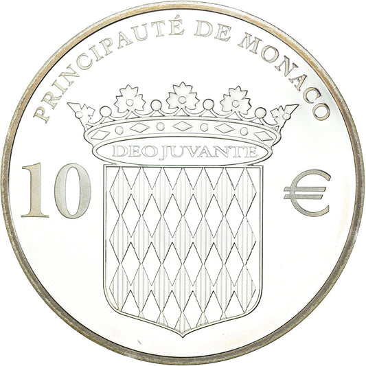 Monako,
Honoré II,
10 evrov