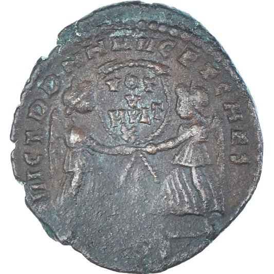 kovanec,
Decentius,
Follis