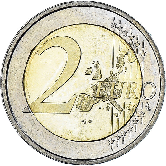 Luksemburg,
2 evra,
2004