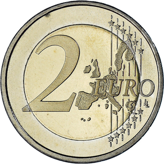 Nizozemska,
2 evra,
2002