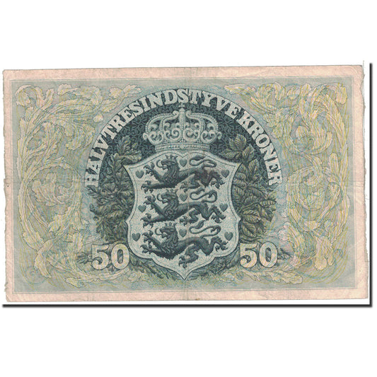 bankovec,
Danska,
50 kron