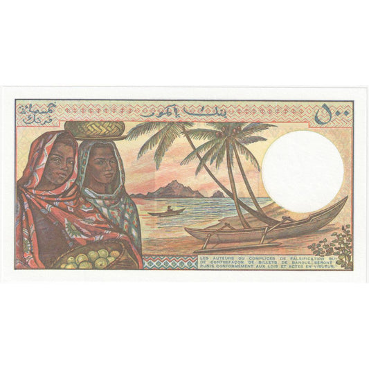 Komori,
500 frankov,
UNC (65-70)