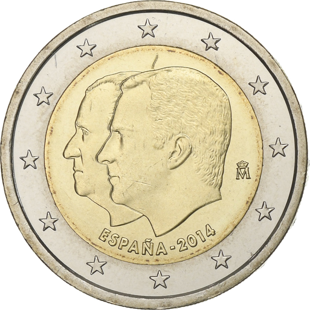Španija,
2 evra,
Portreti