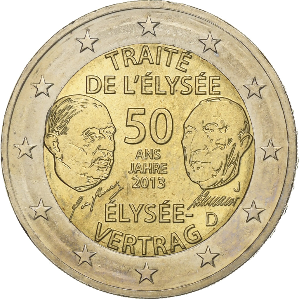 Nemčija,
2 evra,
2013