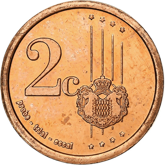 Monako,
2 evro centa,
neuradni zasebni kovanec