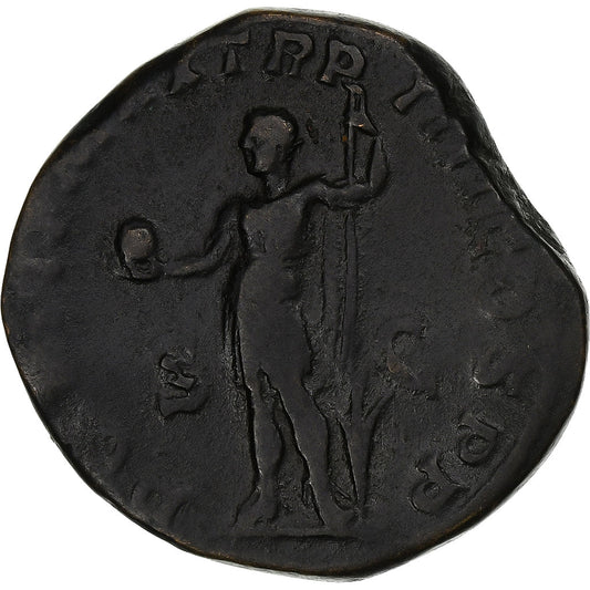 Aleksander Sever,
Sestercij,
225