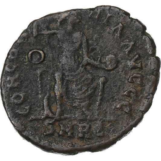 Gratian,
Follis,
367-383
