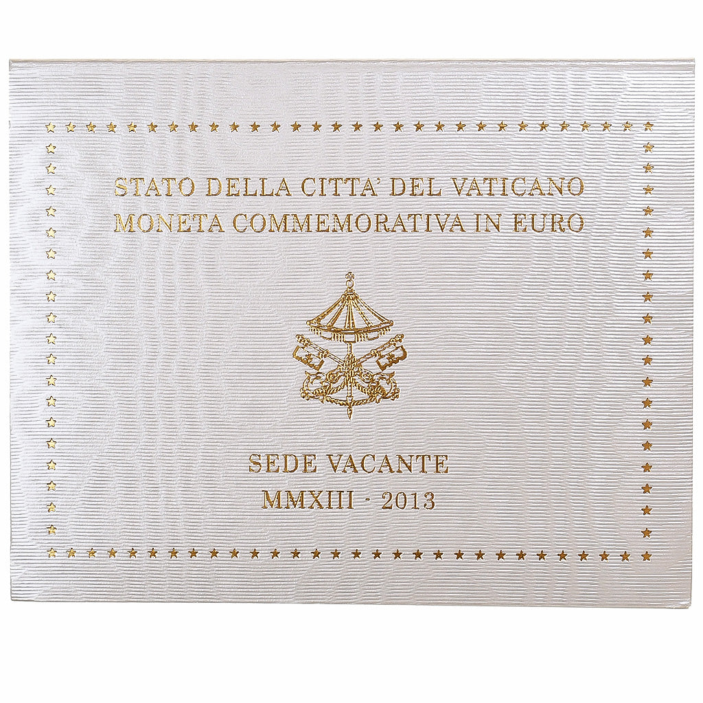 Vatikan,
2 evra,
Sede Vacante