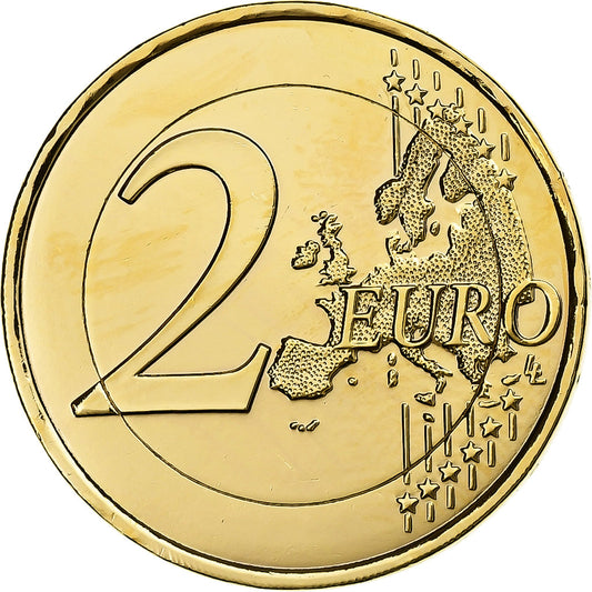 Francija,
2 evra,
Fantaisy kovanec .Dorée