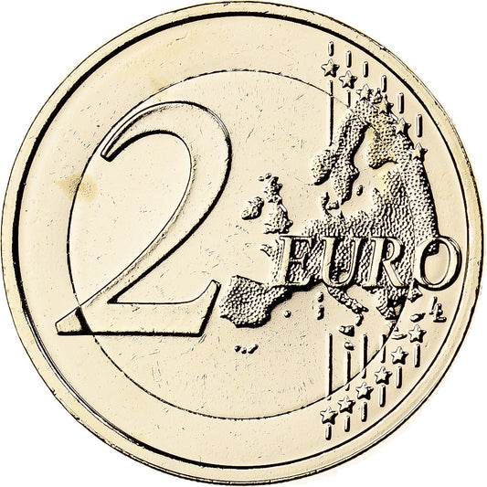Nemčija,
2 evra,
Fantaisy kovanec .Dorée