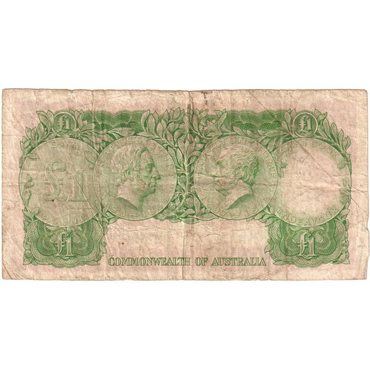 Avstralija,
1 funt,
Brez datuma (1960-1961)