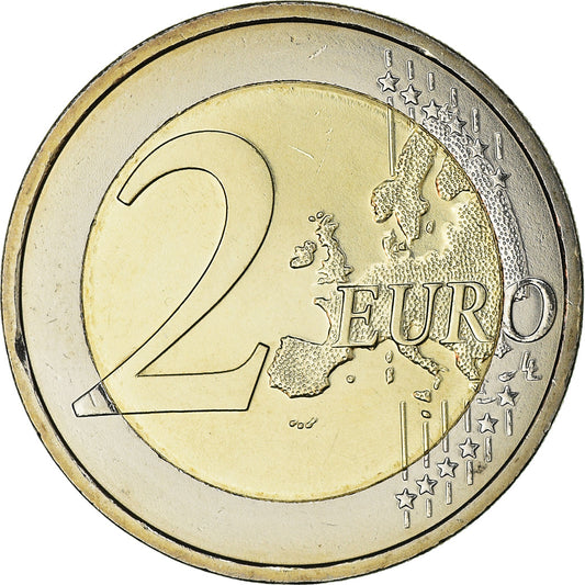 Avstrija,
2 evra,
100 ans de la République