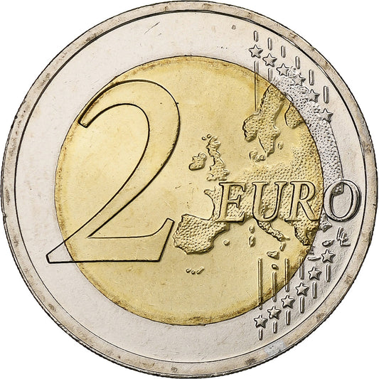 Latvija,
2 evra,
2018