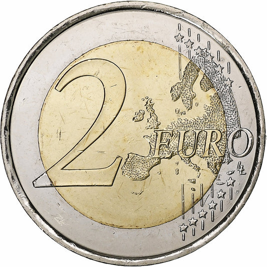 Španija,
2 evra,
2019