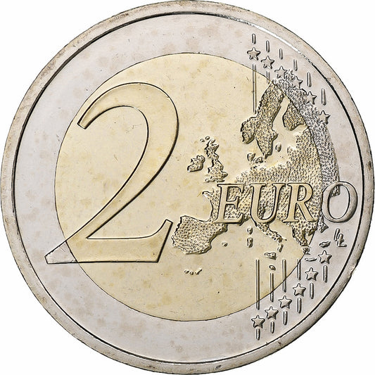 Slovaška,
2 evra,
2019