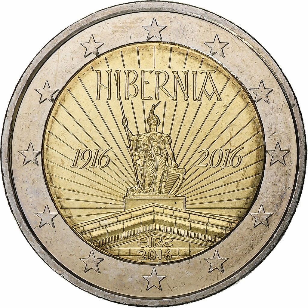Irska,
2 evra,
2016