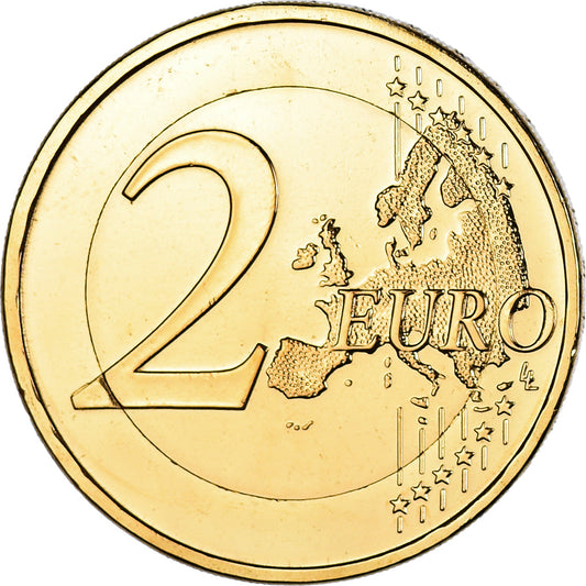 NEMČIJA - ZVEZNA REPUBLIKA,
2 evra,
SEVERNI REJN - ZAHODNA