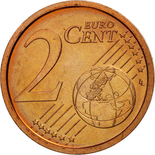 VATIKAN,
2 evro centa,
2011