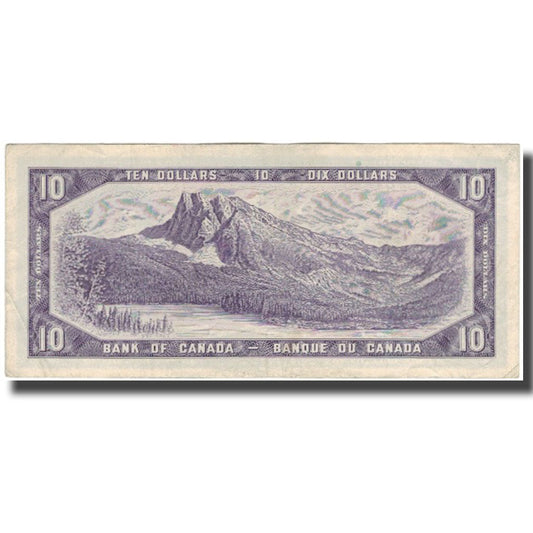 bankovec,
Kanada,
10 dolarjev
