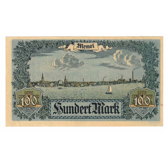 bankovec,
Memel,
100 mark