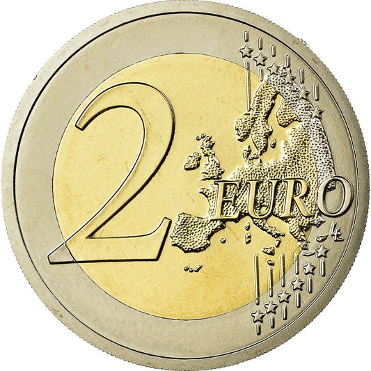 Avstrija,
2 evra,
Evropska monetarna unija