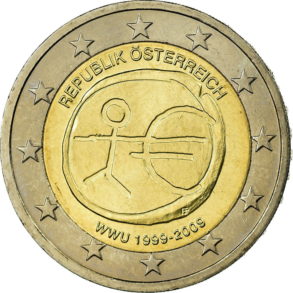 Avstrija,
2 evra,
2009