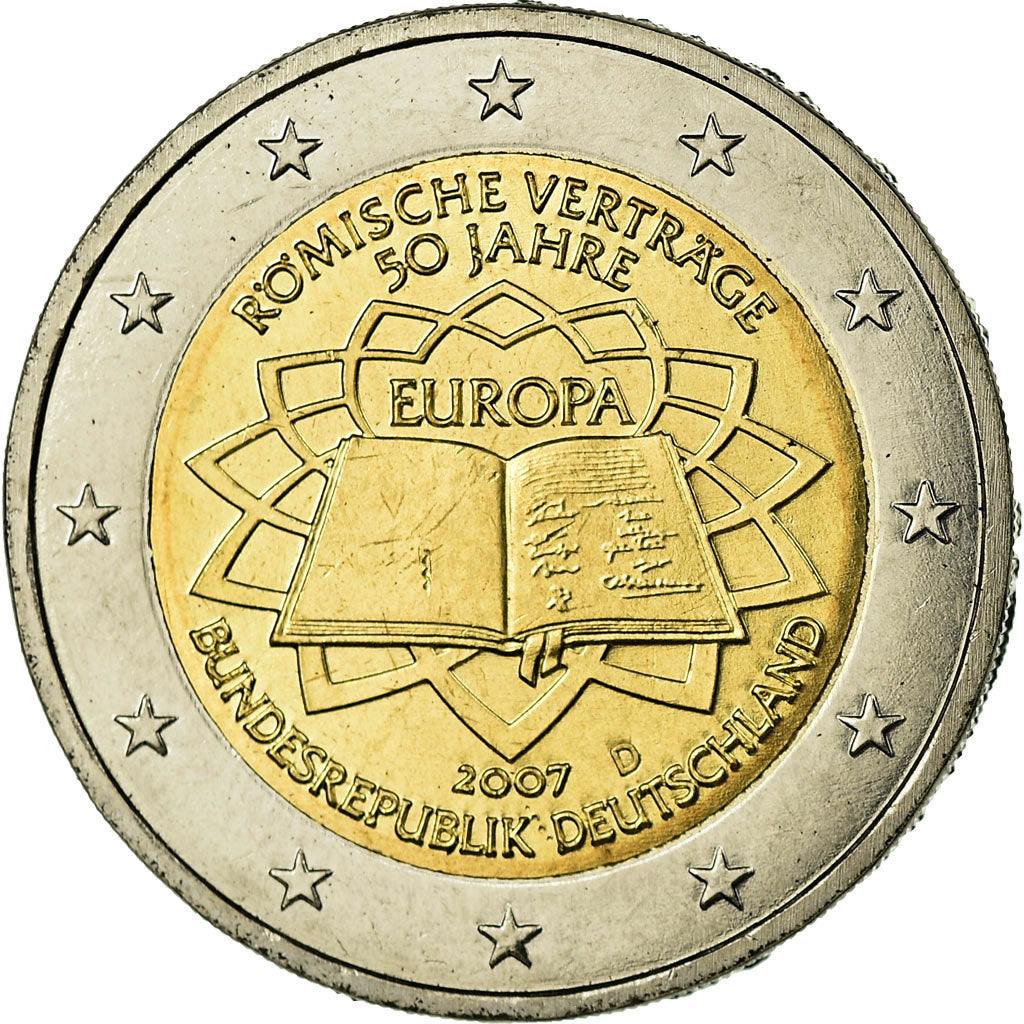 NEMČIJA - ZVEZNA REPUBLIKA,
2 evra,
2007