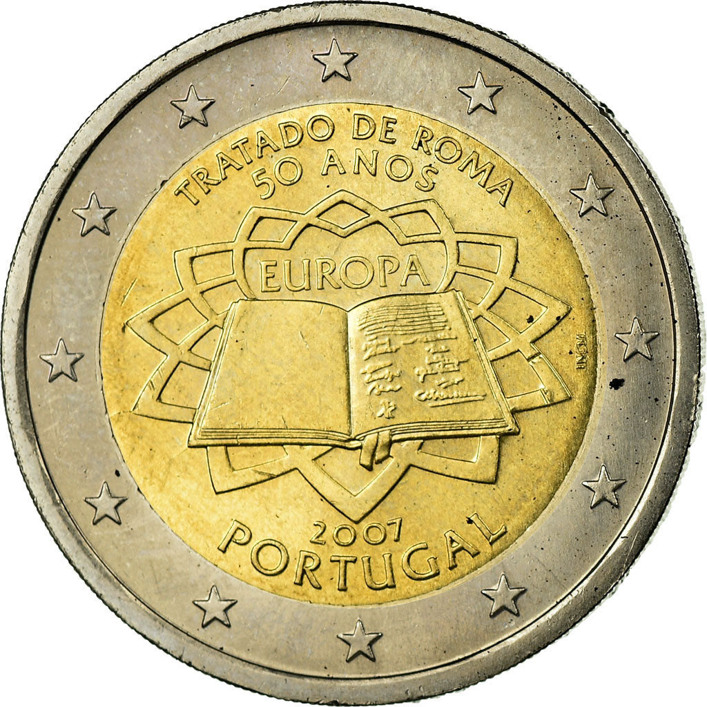 Portugalska,
2 evra,
2007