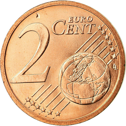 Slovaška,
2 evro centa,
2010