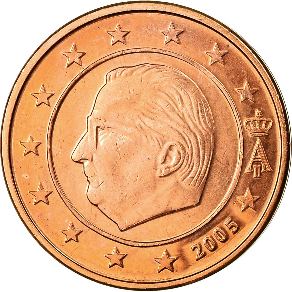 Belgija,
2 evro centa,
2005