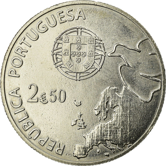 Portugalska,
2-1/2 evra,
2015