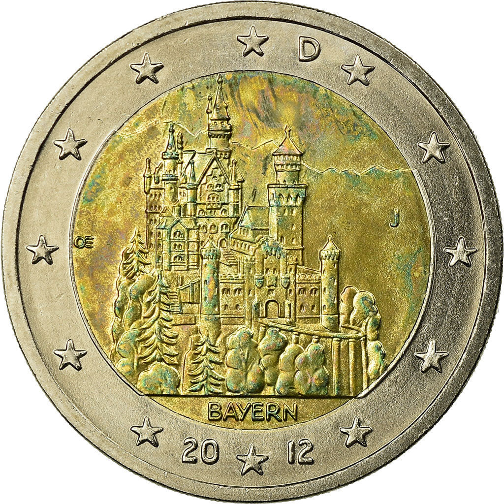 NEMČIJA - ZVEZNA REPUBLIKA,
2 evra,
BAYERN