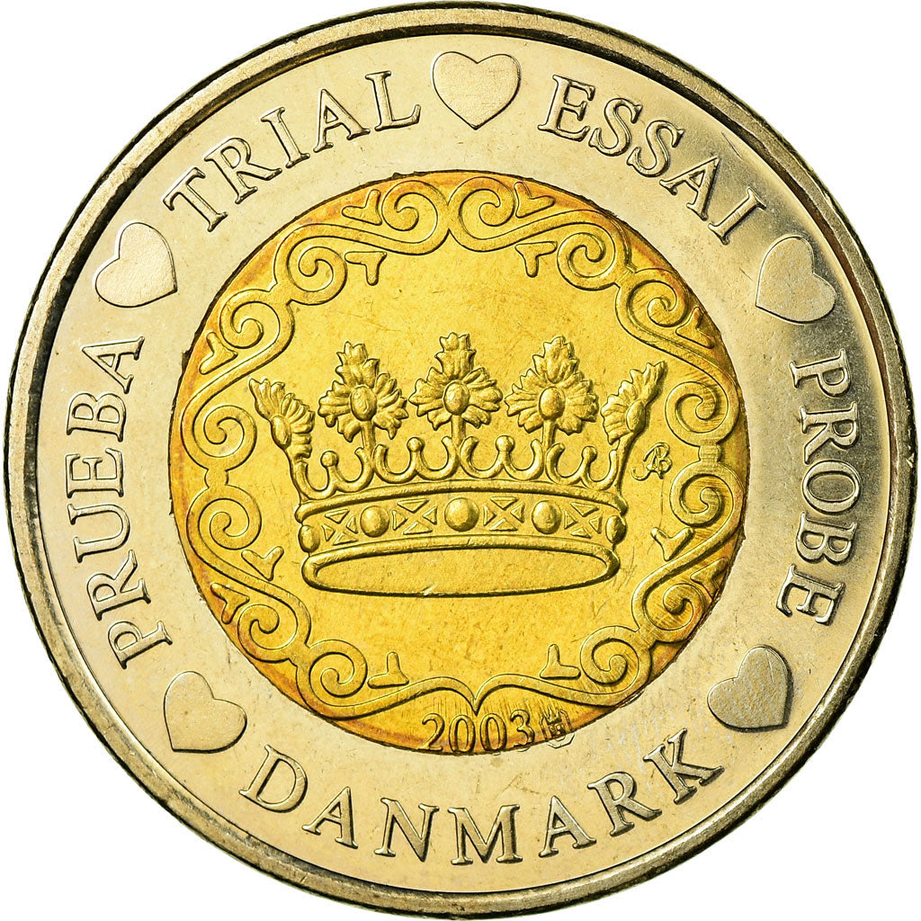 Danska,
2 evra,
2003