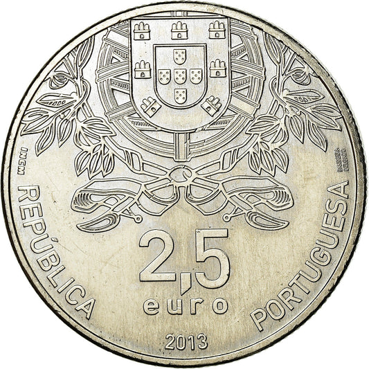 Portugalska,
2-1/2 evra,
2013