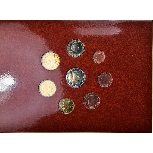 Luksemburg,
1 cent do 2 evra,
500 ans de la route postale