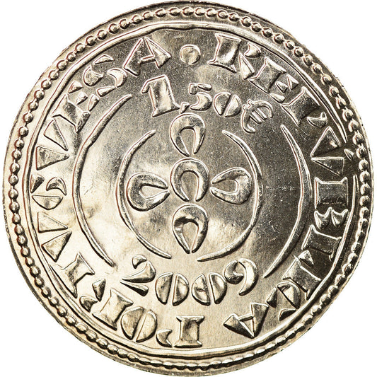 Portugalska,
1-1/2 evra,
MS (63)
