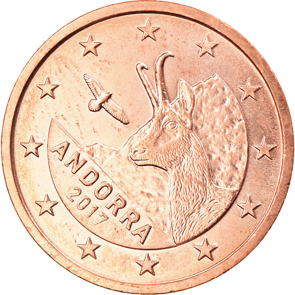 Andora,
2 evro centa,
2017