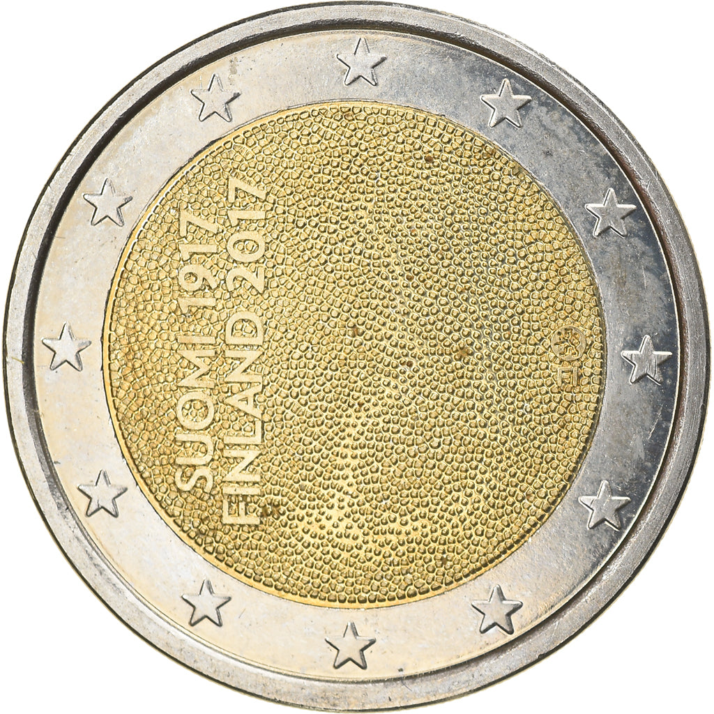 Finska,
2 evra,
Indépendance