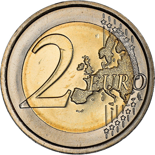 Slovenija,
2 evra,
2016