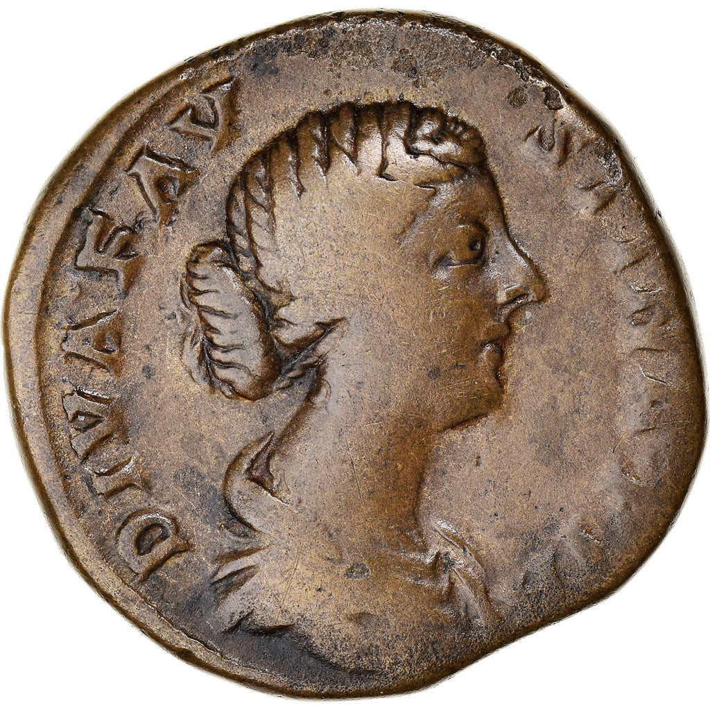 kovanec,
Diva Favstina II.,
Sestercij