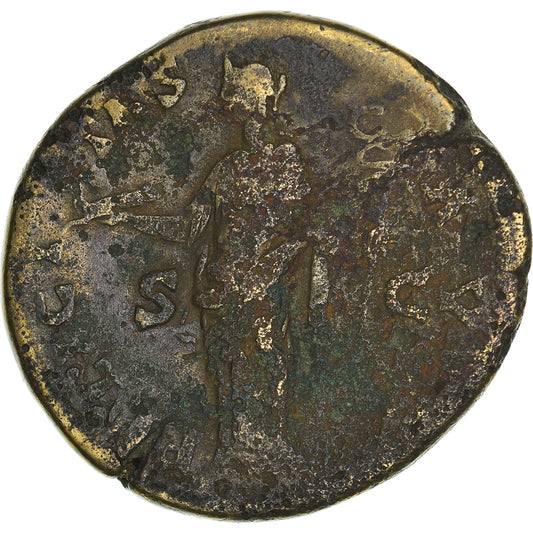 Antonin Pij,
Sestercij,
145-161