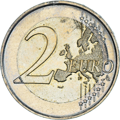 Francija, 
  
  2 evra, 
  
  50 ans du traité de l'Élysée