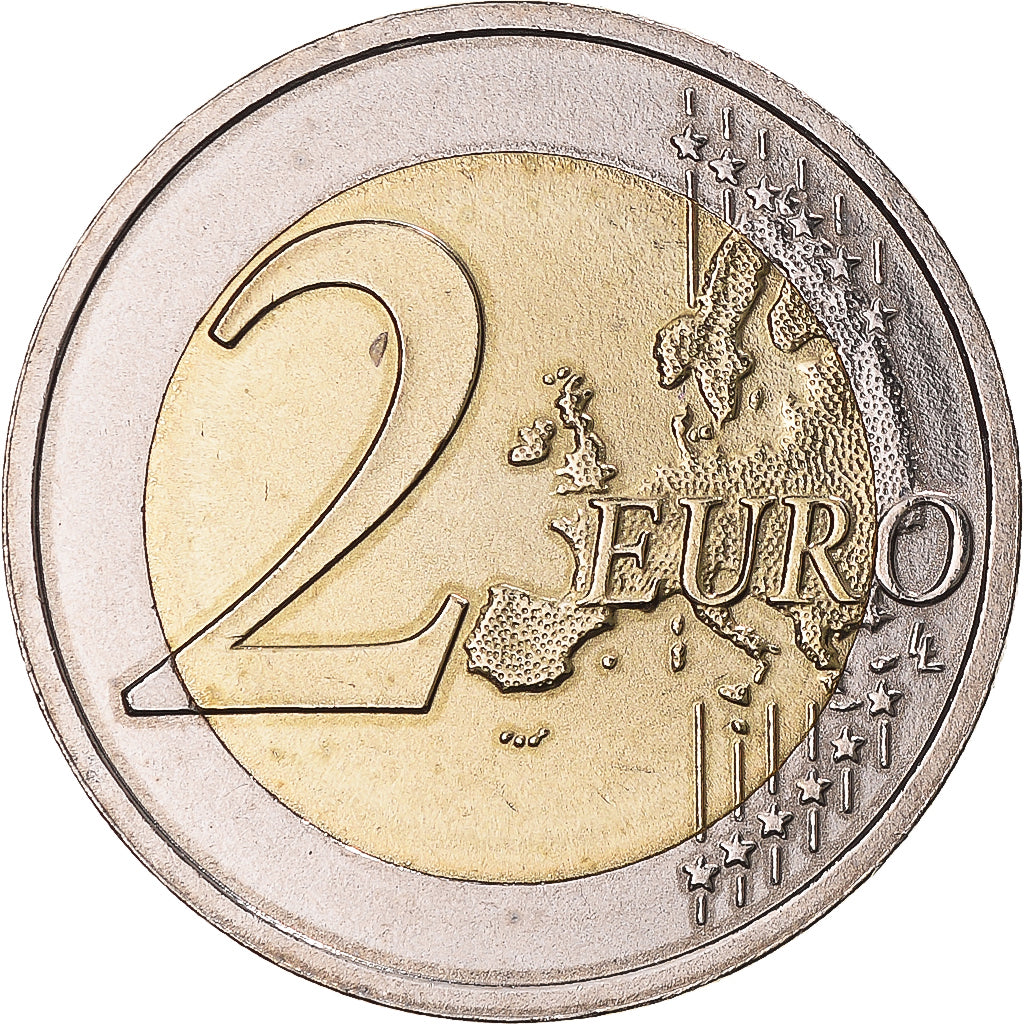 Latvija, 
  
  2 evra, 
  
  Cigogne