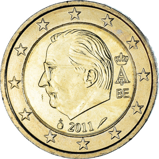 Belgija, 
  
  2 evra, 
  
  2011