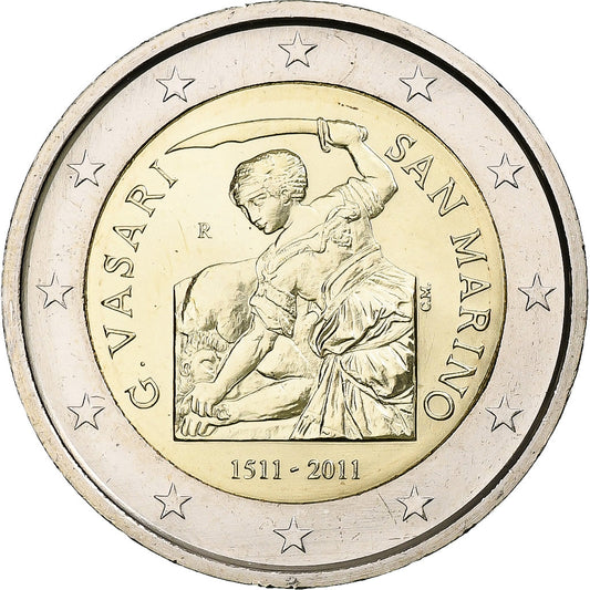 San Marino, 
  
  2 evra, 
  
  2011